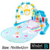 Kick and Play Piano Tummy Time Mat – Multi-Stage Baby Gym with Music & Lights