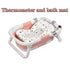 Thermosensitive Antibacterial Folding Baby Bathtub – Portable & Multi-Functional