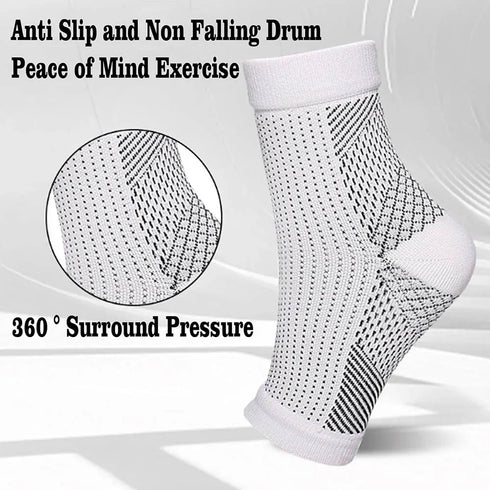 Compression Ankle Support Socks – Neuropathy Relief, Breathable, and Durable