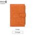 Anti-theft Passport Wallet RFID Passport Holder Zipper Buckle Travel Wallet Document Holder Multifunctional Travel Passport Bag