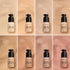 Full Coverage Liquid Foundation Cream - Oil-Control, Moisturizing, Waterproof, Sunblock Makeup Base - Lightweight, Hydrating Formula for Smooth and Radiant Skin