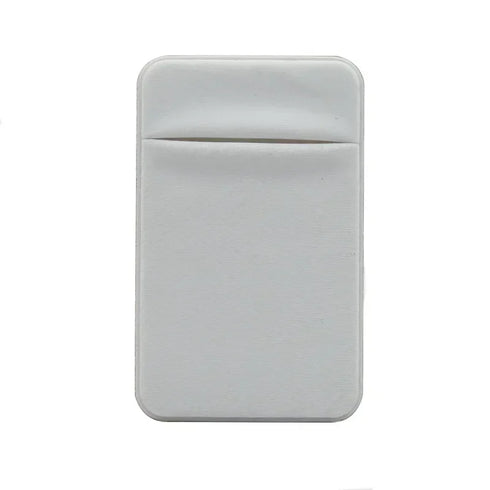 1PC Fashion Elastic Cloth Cell Phone Card Holder Mobile Phone Wallet Case Credit ID Card Holder Adhesive Sticker Pocket