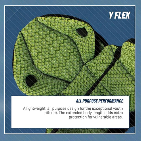 Y-Flex 4.0 Youth Shoulder Pads – Lightweight, All-Purpose Protection