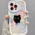 Soft Silicone Cat-Themed Phone Case – Durable & Stylish Protective Cover for iPhone 16, 15, 14, 13, 12, 11, XR, X, XS, 8, 7, SE