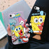 SpongeBob & Patrick Star Phone Case for iPhone SE, 8, 7, 6 - Soft Silicone TPU Cover