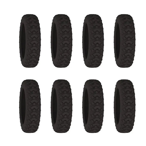 8PCS Travel Luggage Caster Shoes Silicone Suitcase Wheels Protection Cover with Silent Sound Reduce Noise Luggage Accessories