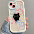 Soft Silicone Cat-Themed Phone Case – Durable, Stylish & Protective Cover for iPhone 16, 15, 14, 13, 12, 11, XR, X, XS, SE, 8, 7