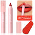 DUNUF 18-Color Waterproof Lipstick Pencil – Smudge-Proof Matte Lip Liner & Full Coverage Lipstick for Bold & Defined Lips