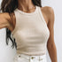 Women Tank Tops-Summer Crop Top