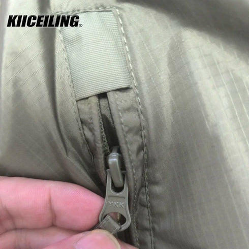 KIICEILING MP-K4 Tactical Hiking Jacket – Winter Camouflage Waterproof Windbreaker for Men and Women