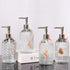 500ml Luxury Glass Hand Wash Dispenser for Elegant Home Decor