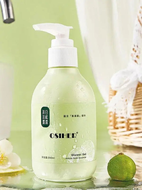 200ml White Truffle Shower Gel: Amino Acid, Moisturizing - Nourishing Body Wash for Women