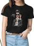 Graphic Printed T Shirt for Women-Fashion Style Short Sleeve Tops