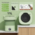 6L-11L Portable Washing Machine-Ultrasonic Mini Washer Folding Large Capacity Clothes Spin Dryer Bucket