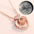 Rose Gold Heart Shaped Necklace- Mother's Day Gift