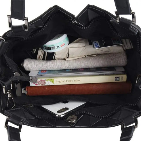 Fashion Geometric Women's Designer Bag - Crossbody Tote Bucket