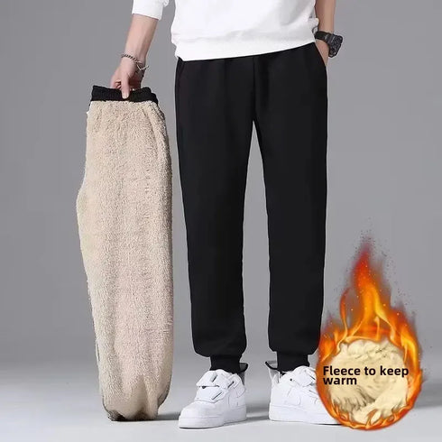 Men's Winter Thickened Fleece-Lined Cotton Coat | Hooded Plus-Size Warm Parka Jacket