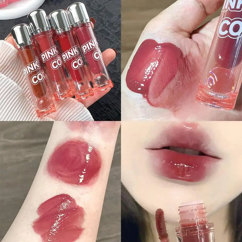 Watery Mirror Lip Glaze – High-Shine, Moisturizing, and Long-Lasting