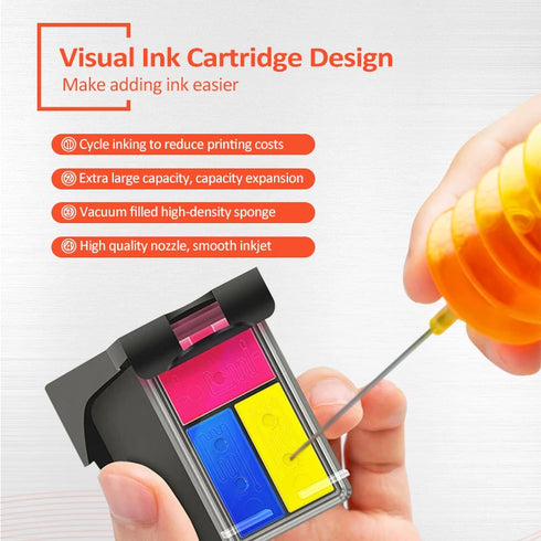 ICEHTANK Replacement For HP 304XL Ink Cartridge For HP304 Deskjet 3755 3758 Envy 5000 5010 5012 5014 5020 5030 5032 5034 5052