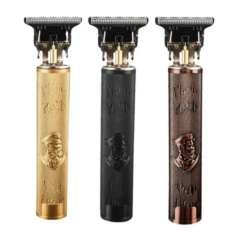 T Blade Hair Clipper USB Rechargeable Zero Gapped Trimmer For Men Household Oil Head T Blade Hair Grooming Kit Barber Supplies