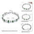 Natural Chrome Diopside Sterling Silver Bracelet – 5.2 Carats Gemstone Jewelry for Women