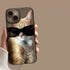Funny Sunglasses Cat and Dog Couples Phone Case – Transparent, Shockproof, and Scratch-Resistant Bumper Case for iPhone