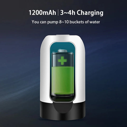 Electric Water Dispenser Pump Automatic Water Bottle USB Charging Water Pump