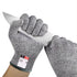 5 Level Safety Anti Cut Work Gloves - Wear Resistant, Anti Thorn for Kitchen, Gardening, Glass Handling