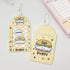 Animal Photocard Case Cartoon Student Card Holder Photocard Holder Bag Keychain Idol Photos Protective Cover Bag Keychain
