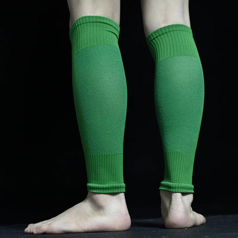 Professional Football Socks with Shin Pad Coverage – Knee-High Sports Performance