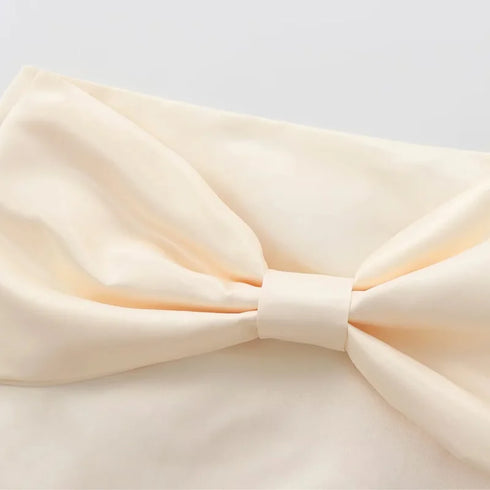 Women's Summer Butterfly Mini Skirts - Elegant Beige Pleated Casual Office Wear