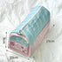 Cute House Shaped Cosmetic Pouch Women Zipper Large Cosmetic Bag Travel Washing Pouch Portable Pencil Case School Supplies 파우치