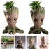 Groot Succulent Planter - Mini Tree Man Figurine for Garden, Office, Home