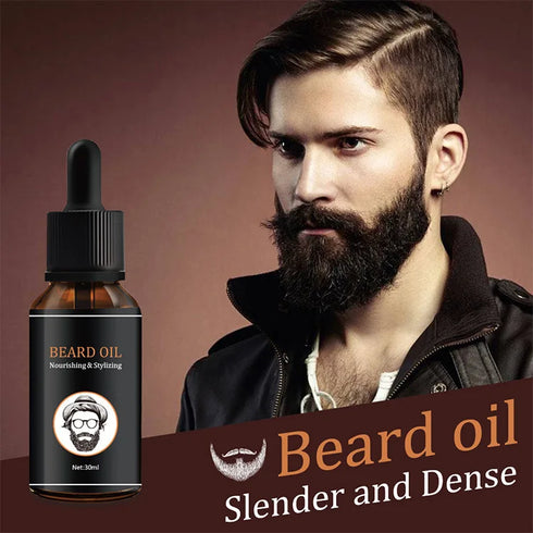 Beard Growth Oil for Men Hair Growth Products Thickener Nourishing Beard Grooming Treatment Beard Care