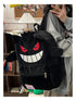 Gengar Plush Backpack - Trendy Pokémon Bag - Cute Anime Large Storage Backpack