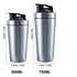 Stainless Steel Portable Water Bottle-Fitness Protein Shaker Cup