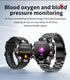 Smartwatch ECG+PPG Fitness Tracker Health Monitoring- Waterproof Voice Assistant