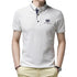 Men’s Casual Embroidered Polo Shirt – Short Sleeve, Anti-Pilling Polyester, Buttoned Design