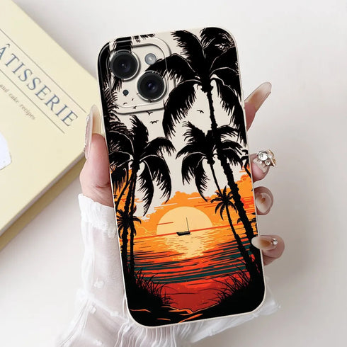 Jueeboy Protective Soft Silicone Phone Case – Cute and Artistic Designs for iPhone 14 Series