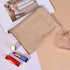 1 Pc Women Zipper Velvet Make Up Bag Travel Small Lipstick Cosmetic Bag for Makeup Solid Color Female Make Up Pouch Necessaries