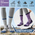 5 Pairs Merino Wool Hiking Socks - Long Outdoor Winter Stockings for Men & Women, Warm Cushioned Boot Socks