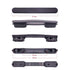 1Set Luggage Handle Trolley Handle Suitcase Handle Bag Handle Replacement Universal Travel Black Luggage Bag Handle Grip