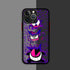 Luxury Pokemon Gengar Bumper Phone Case for iPhone SE, 7 to 15 Pro Max