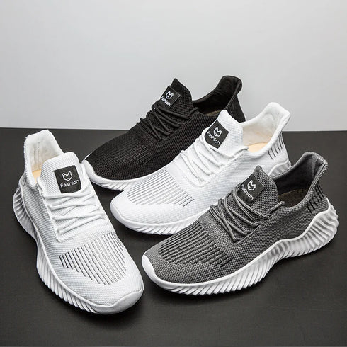 Men's Trendy Trainers-Breathable Mesh Sneakers