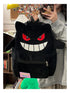 Gengar Plush Backpack - Trendy Pokémon Bag - Cute Anime Large Storage Backpack