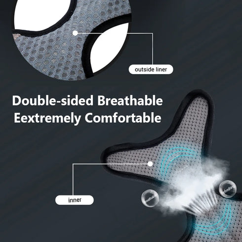 ATUBAN Adjustable Cat Harness and Leash Set – Reflective and Comfortable Fit for Cats