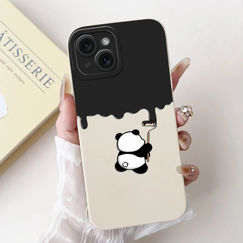 Jueeboy Protective Soft Silicone Phone Case – Cute and Artistic Designs for iPhone 14 Series