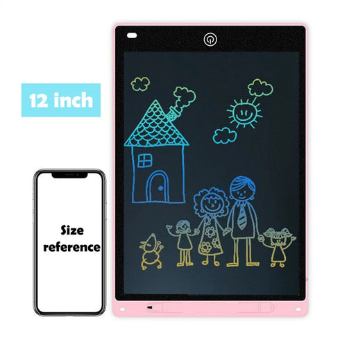 "8.5/10/12-Inch LCD Writing Tablet for Kids - Educational Drawing Board Toy with No Radiation, CE Certified"