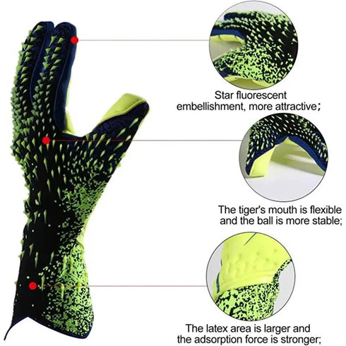 Professional Goalkeeper Gloves – Superior Grip, Durability, and Comfort for Enhanced Performance