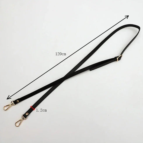 120cm Long Adjustable PU Leather Bag Strap Women Shoulder Bag Strap Replacement Bag Strap for Crossbody Bags Accessories Hot